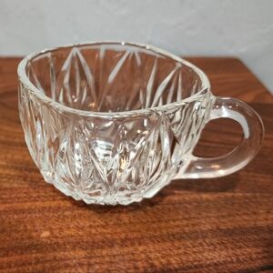 Vintage Hazel Atlas Williamsport Clear Punch Cups